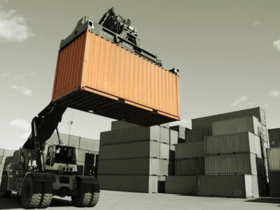 How to move a shipping container