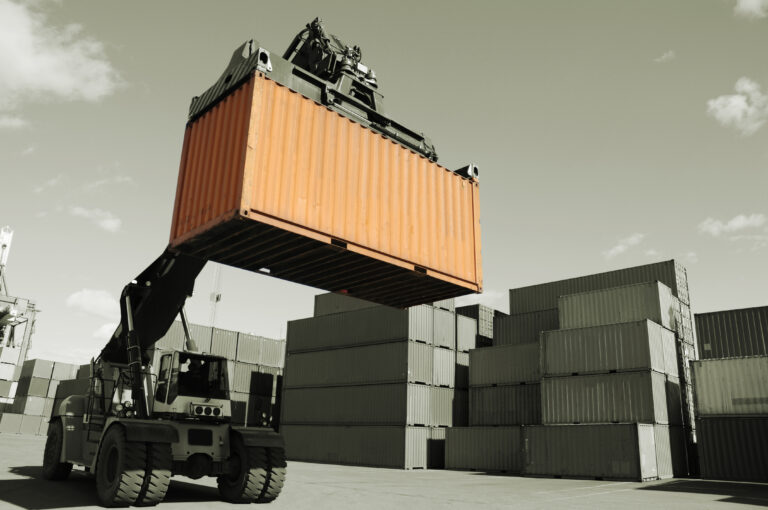 How to move a shipping container